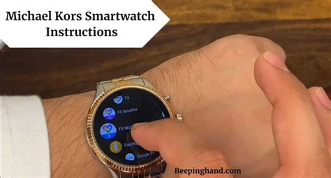 Michael Kors Smartwatch Instructions: Complete Guide.